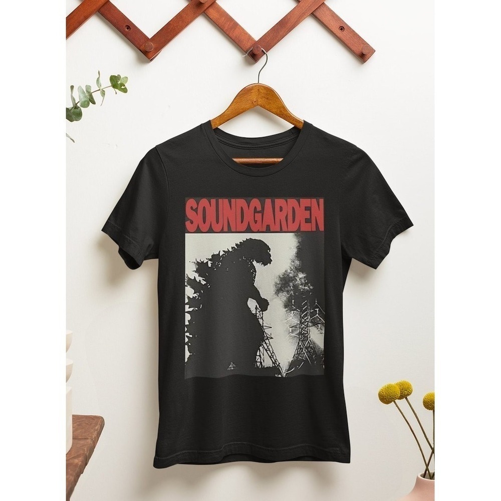 Vintage Soundgarden Tshirt  Rock Music Shirt  Chris Cornell
